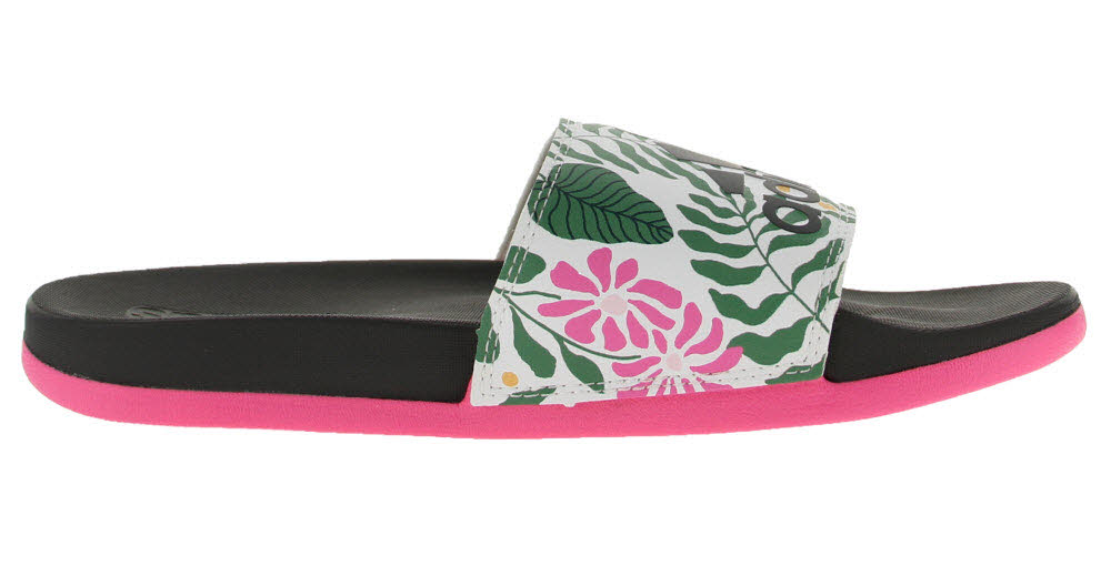 ADILETTE COMFORT,CARBON/OWHITE