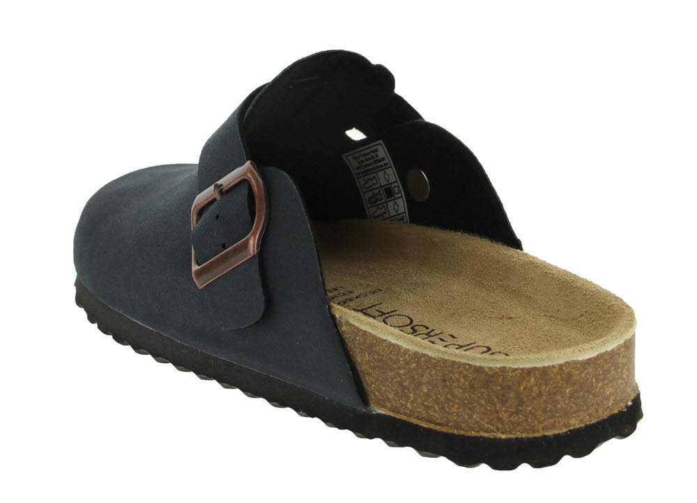 Supersoft Damen Clogs mit Fußbett