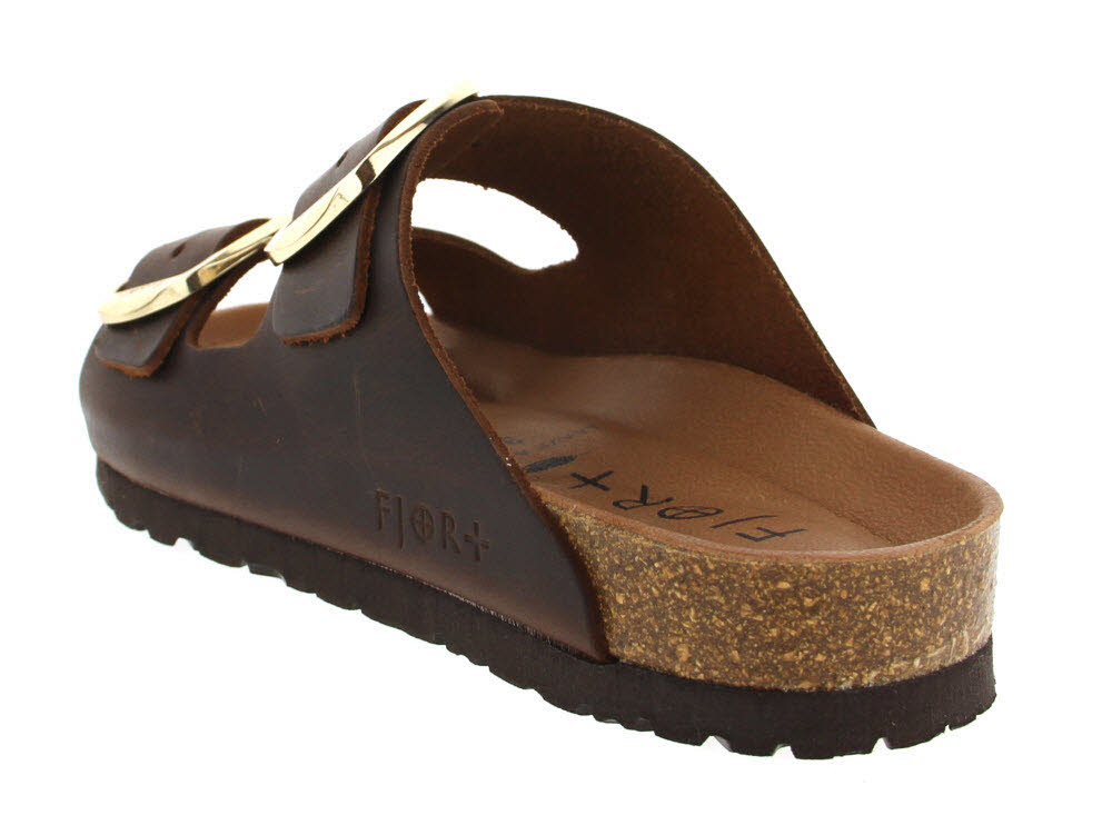 Fjort Damen Pantolette mit Fußbett