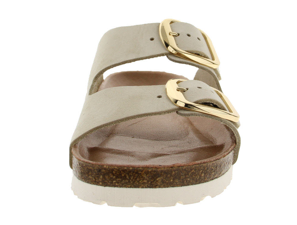 Fjort Damen Pantolette mit Fußbett