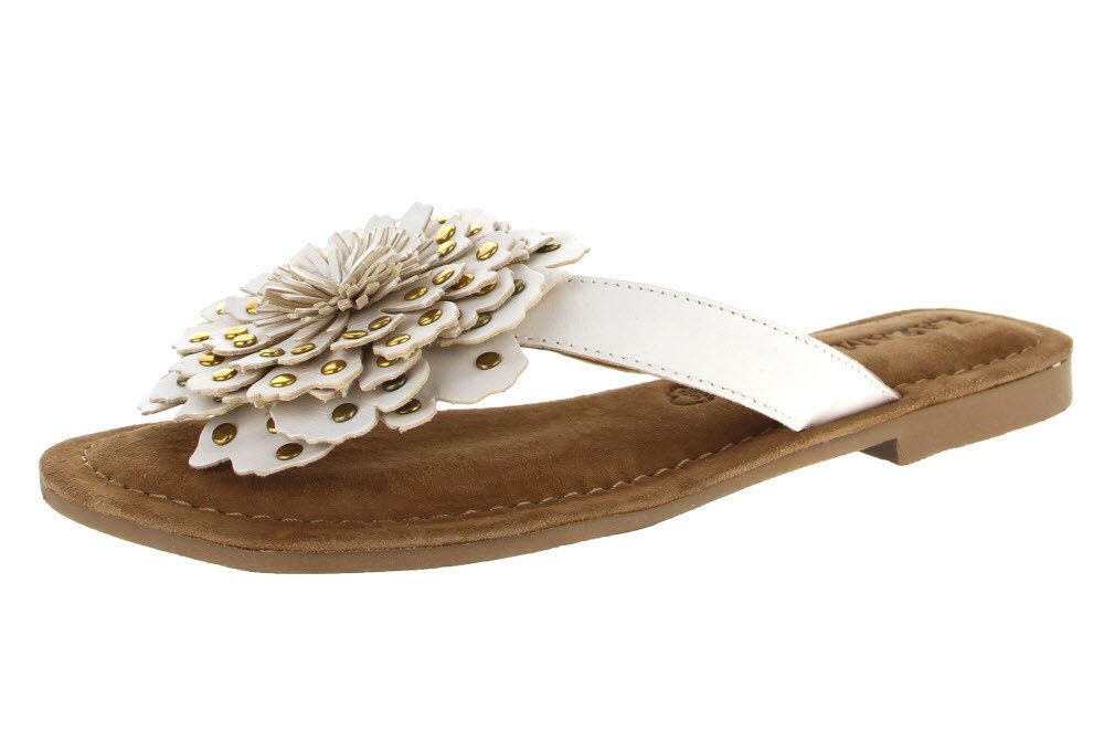 Lazamani Damen Pantolette - Zehentrenner