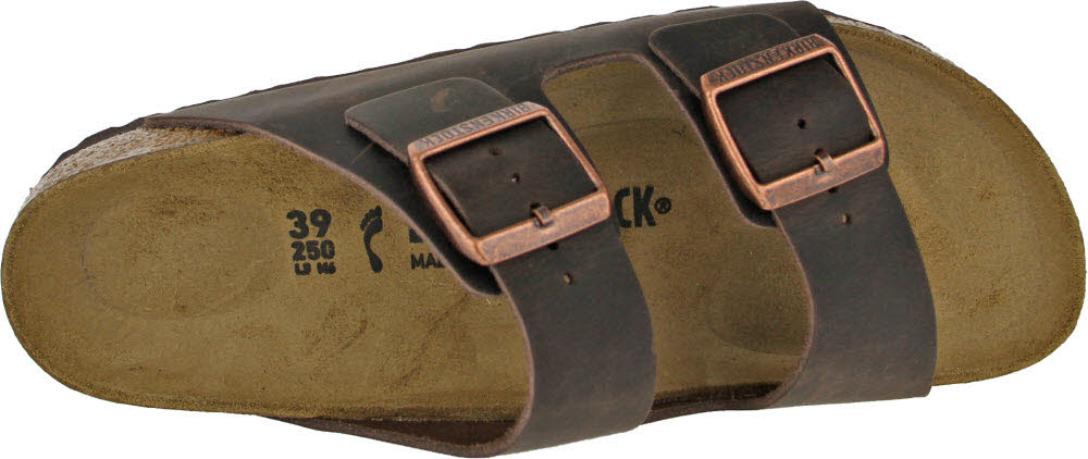 Birkenstock Arizona braun Fettleder