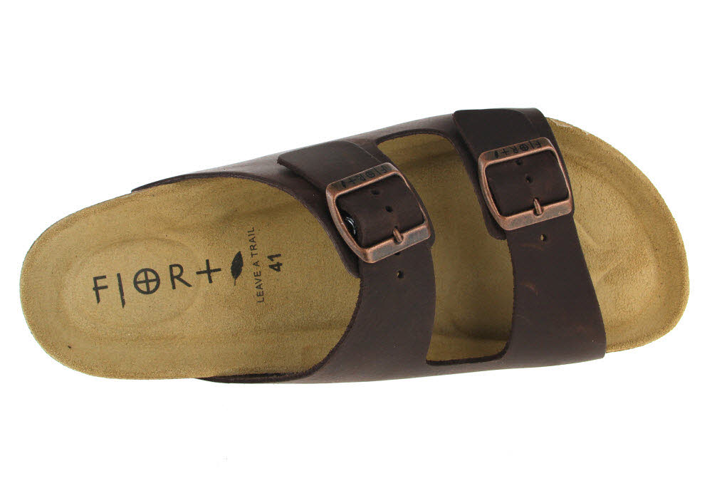 Fjort Herren Pantolette mit Lederfußbett