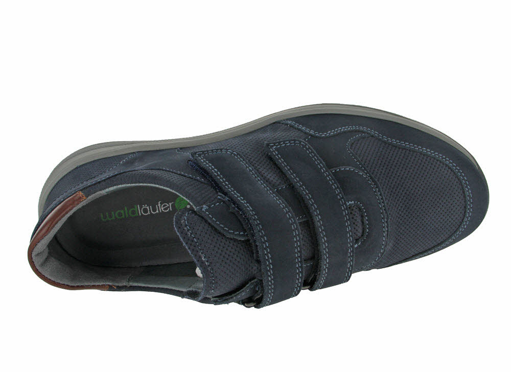 Waldläufer Herren Halbschuhe mit Klettve