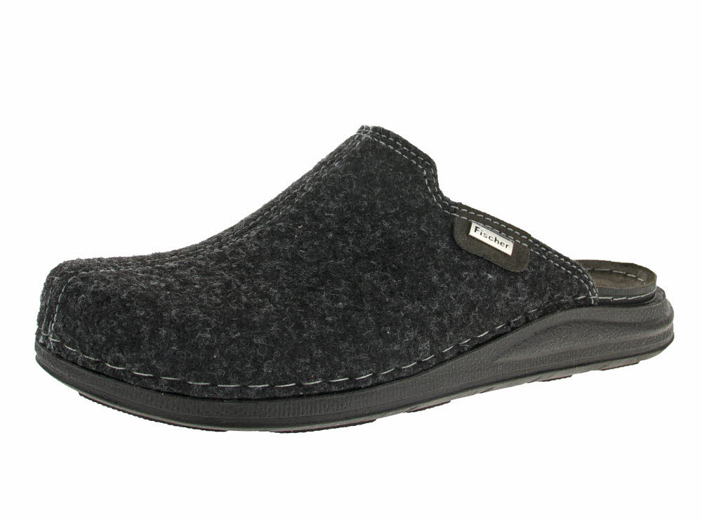 Fischer Herren Pantoffeln Hausschuhe