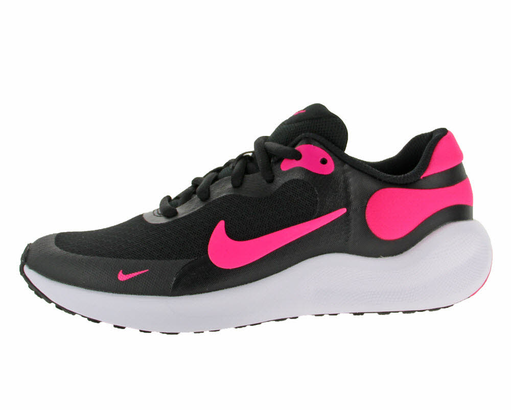 NIKE REVOLUTION 7 (GS),BLACK/H
