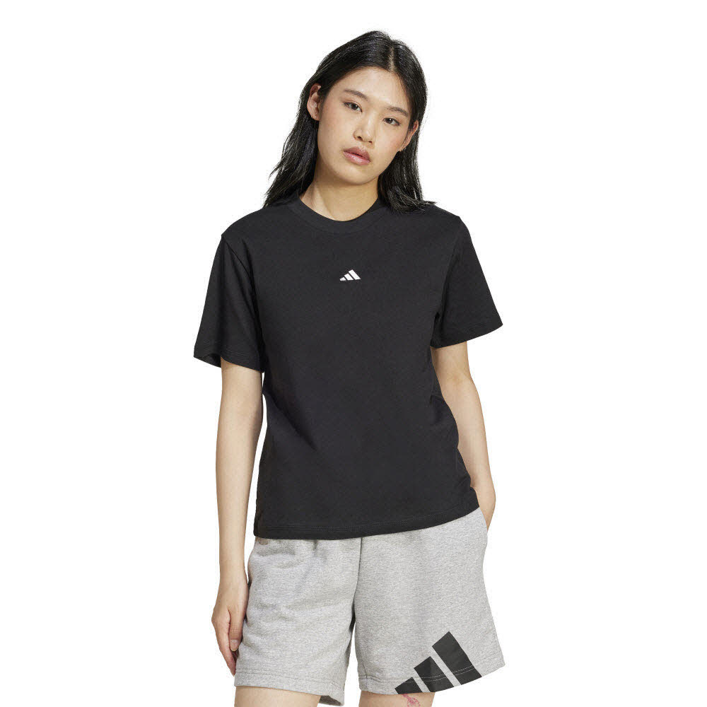 adidas Essentials Small Logo Cotton Tee