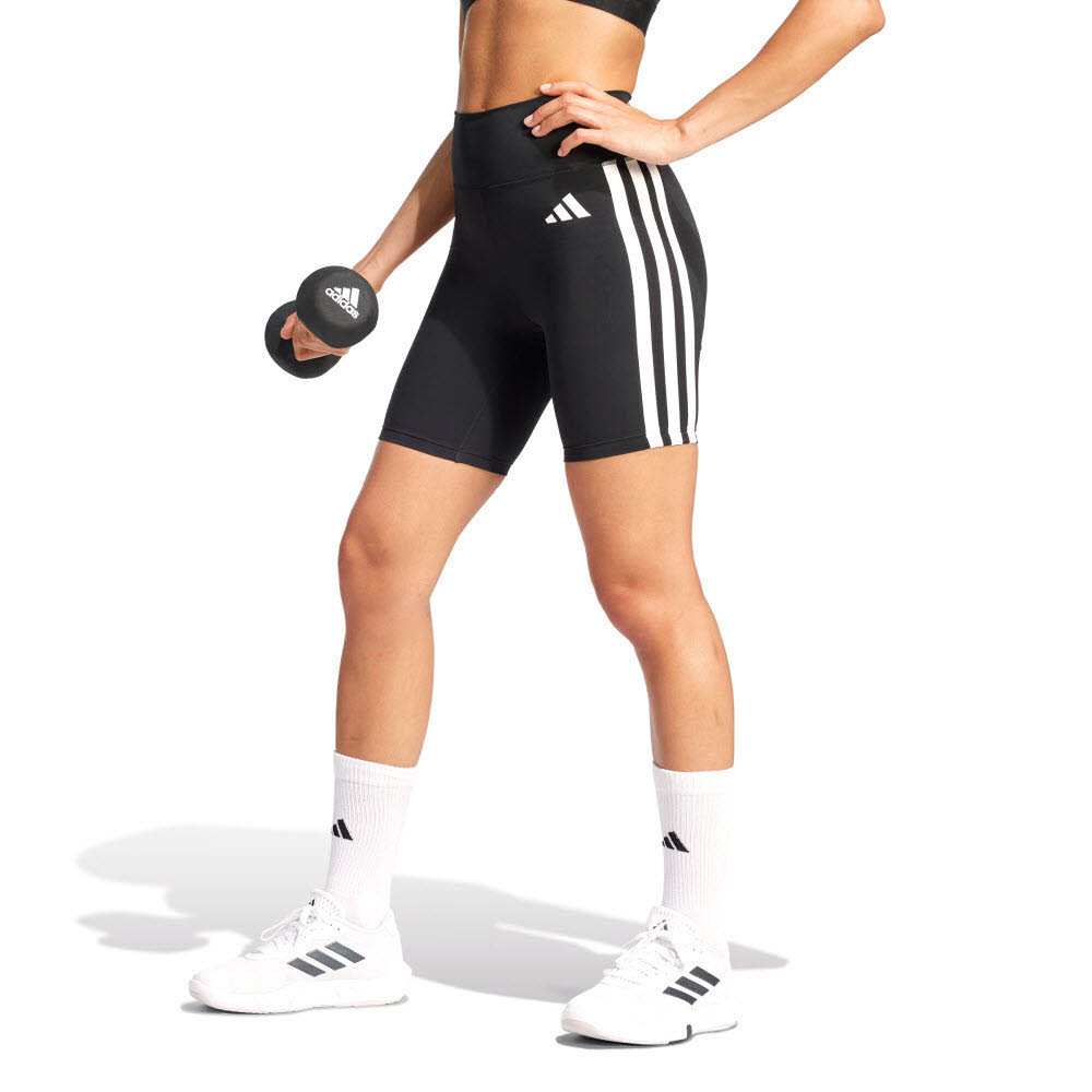 adidas Optime Essential 3-Stripes Shorts