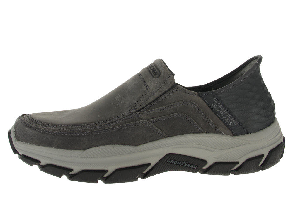 Skechers Herren Leder Slip-Ins