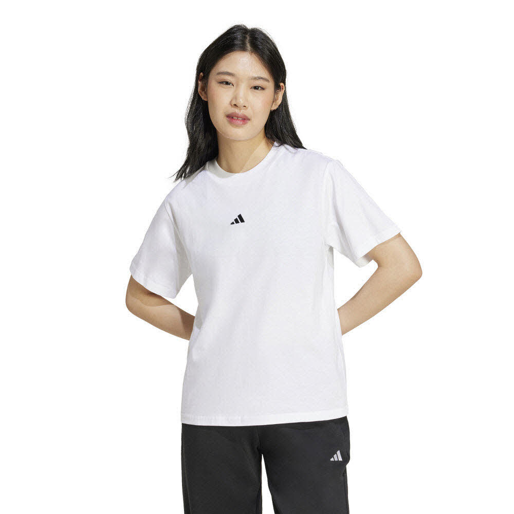 adidas adidas Essentials Small Logo Cotton Tee