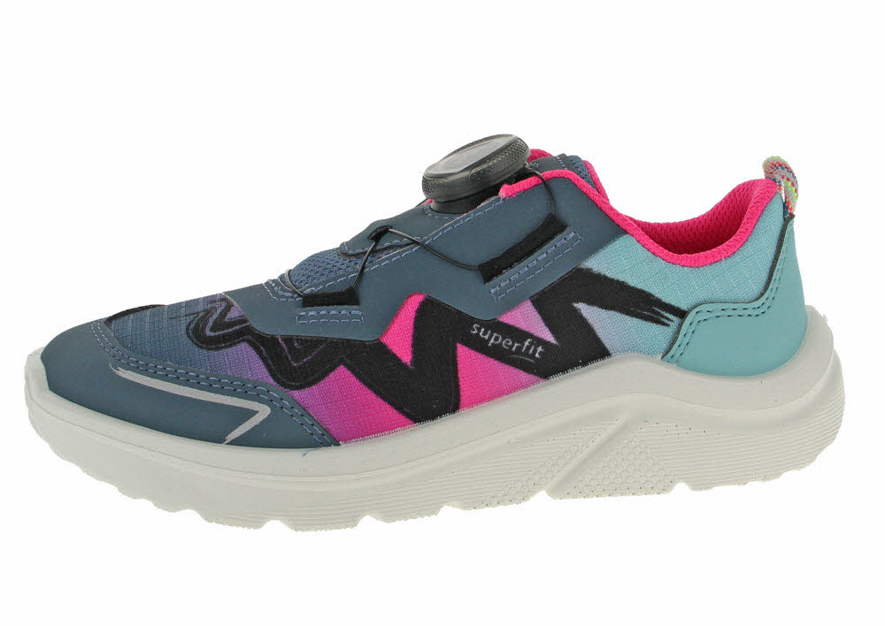 Superfit Kinder Halbschuhe mit Boa Versc