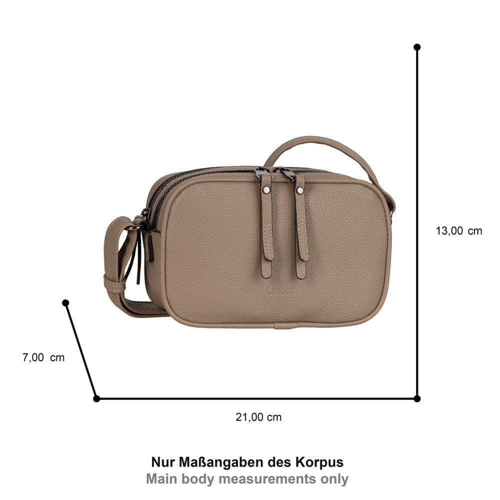 Gabor Umhängetasche BEATRIZ taupe