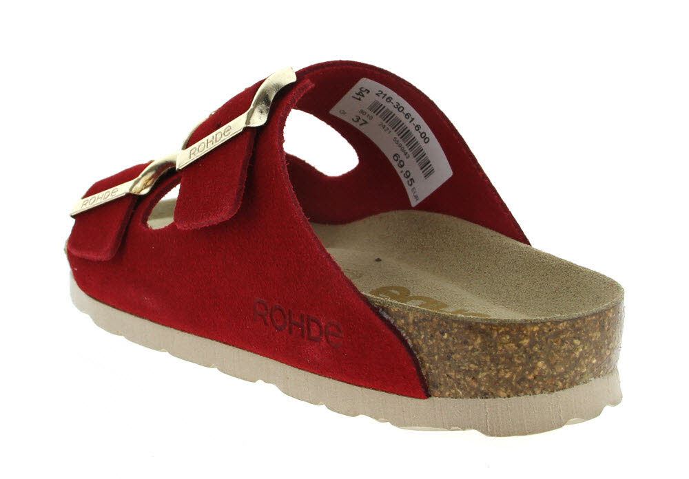 Rohde Damen Pantolette mit Fußbett