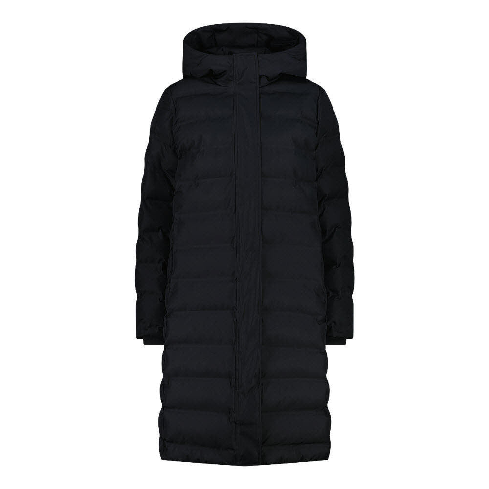 CMP Lange gepolsterte Daunenjacke für Da