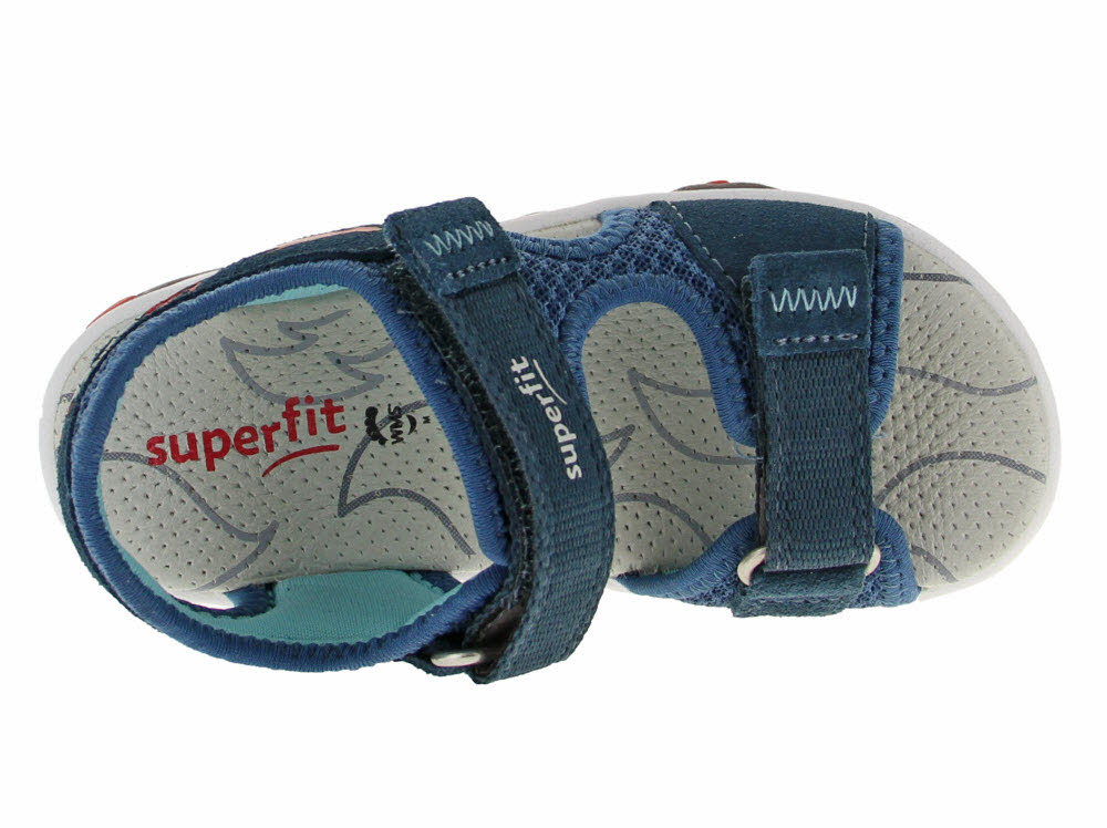 Superfit Kinder Sandale mit Klettverschl