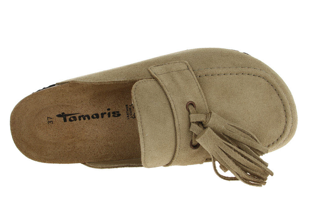 Tamaris Damen Clog mit Fußbett
