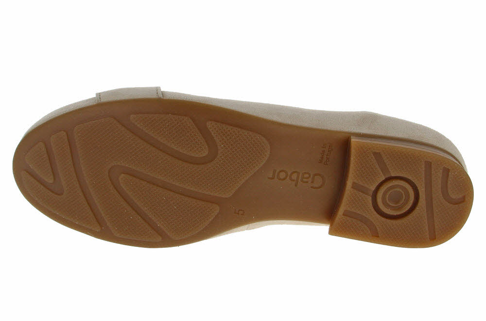 Gabor Damen Ballerina mit Wechselfußbett