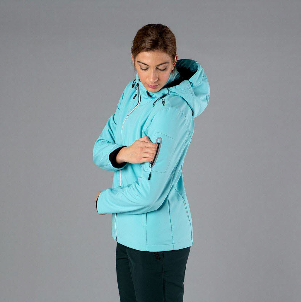 CMP Softshell-Damenjacke mit abnehmbarer