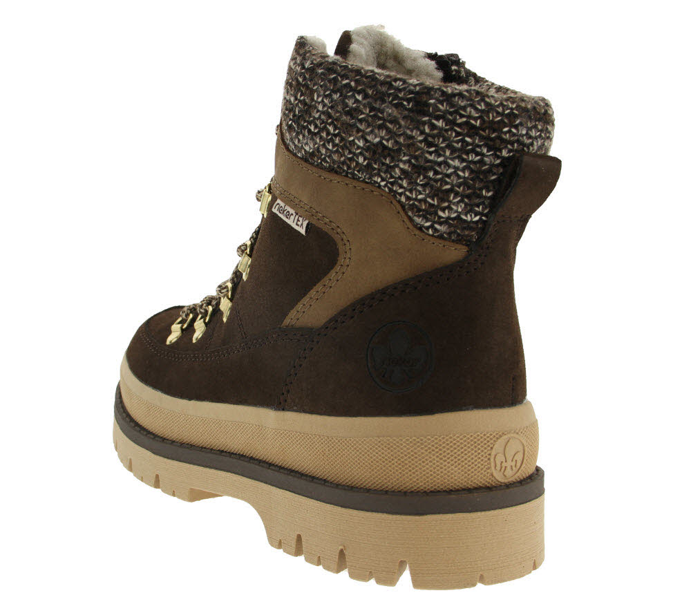 Rieker Damen Schnürboots