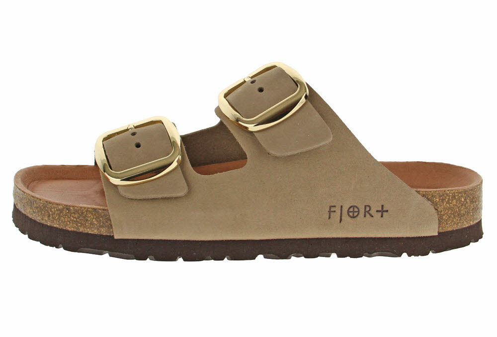 Fjort Damen Pantolette mit Fußbett