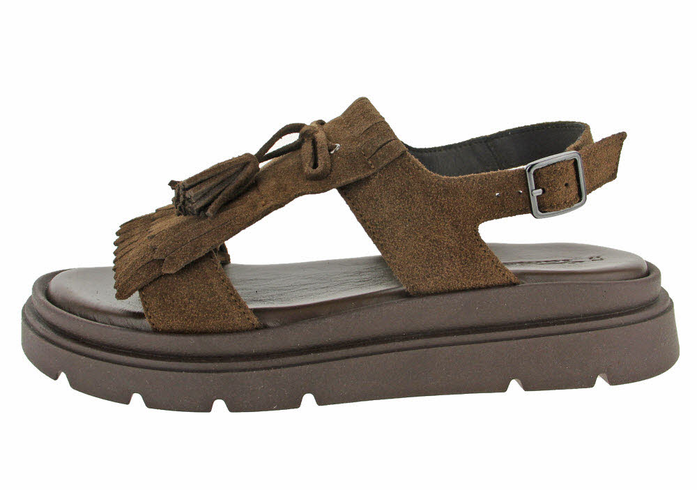 Tamaris Damen Sandale mit Haferlasche