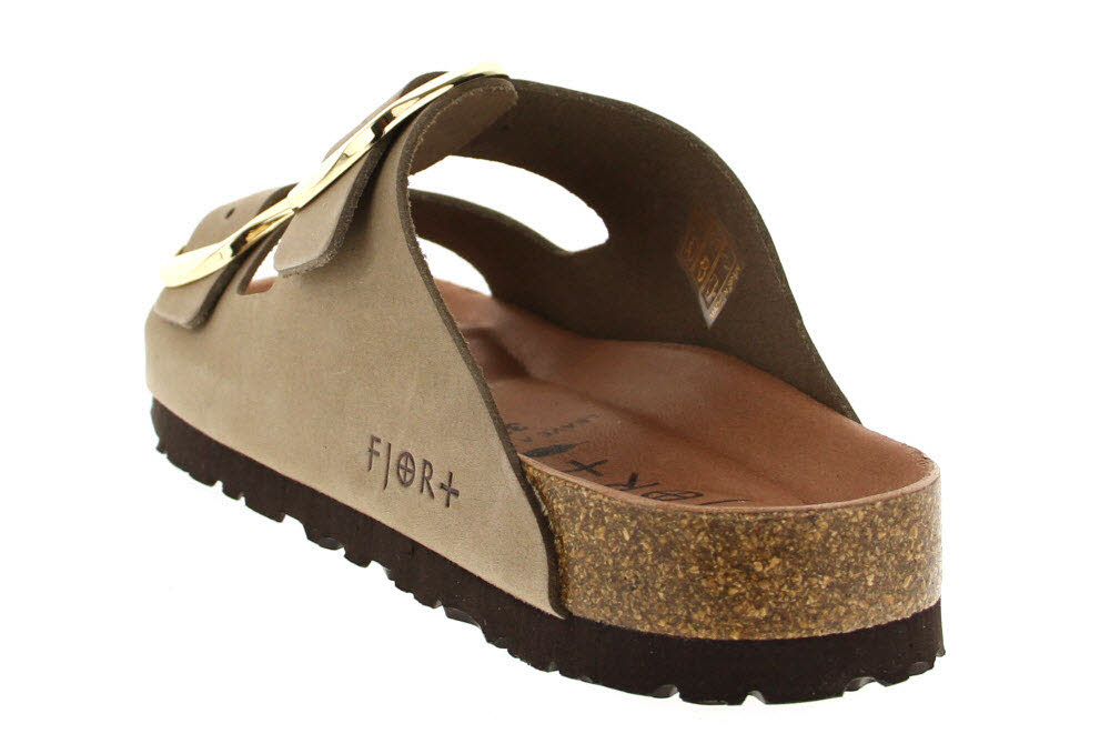 Fjort Damen Pantolette mit Fußbett