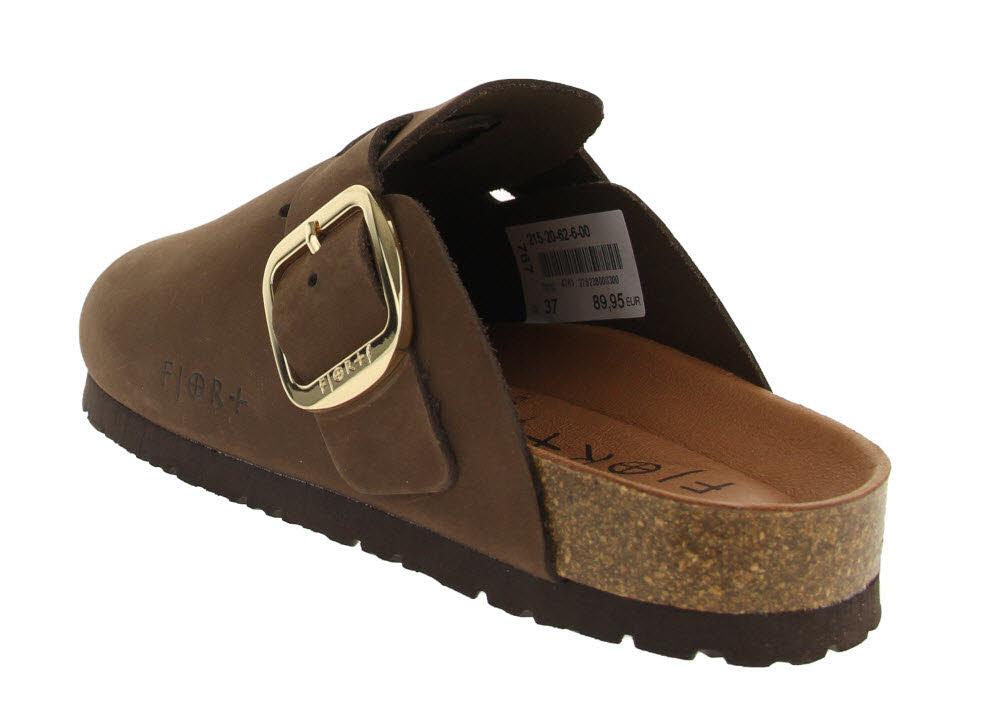 Fjort Damen Clogs mit Fußbett