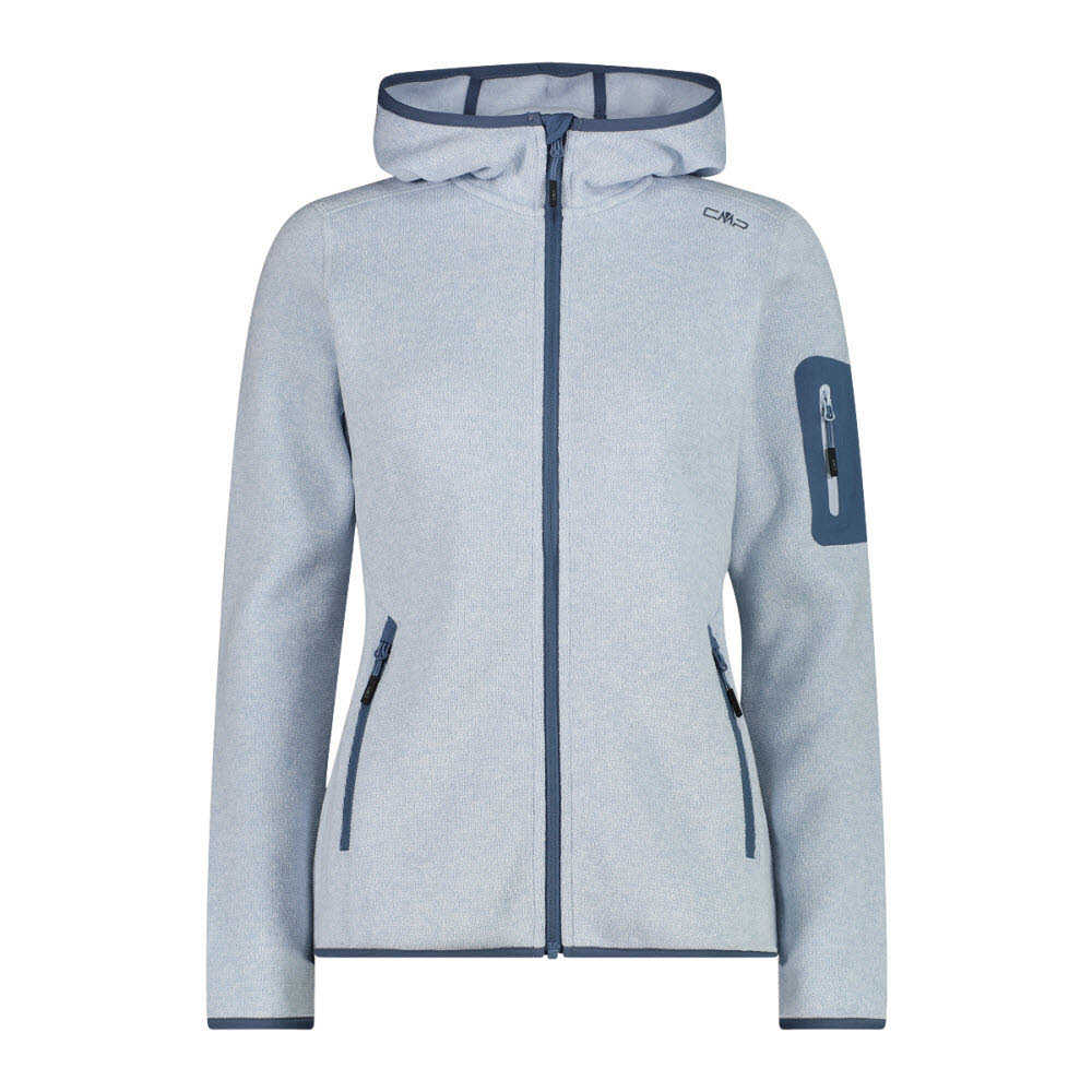 CMP Damen schweres Fleecejacke Knit-Tech