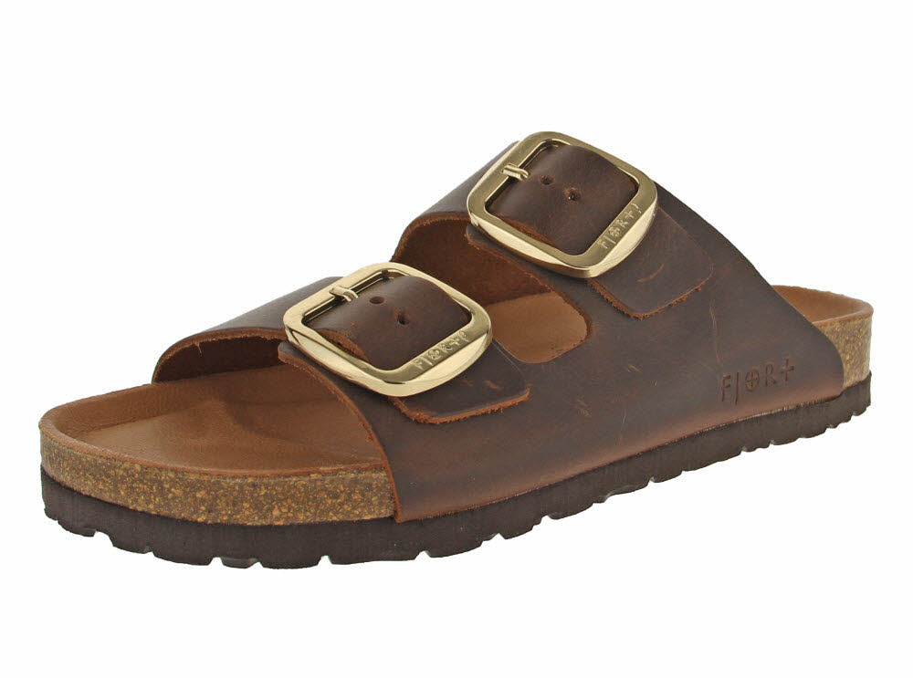 Fjort Damen Pantolette mit Fußbett