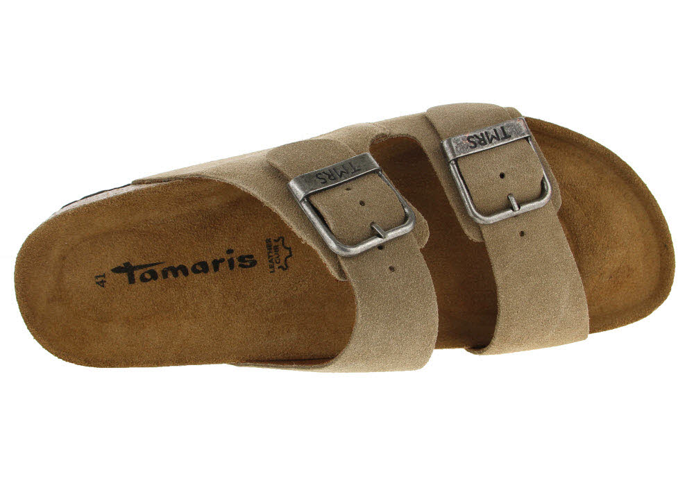 Tamaris Herren Pantolette mit Fußbett