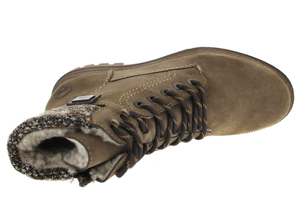 Rieker Damen Schnürboots mit Warmfutter