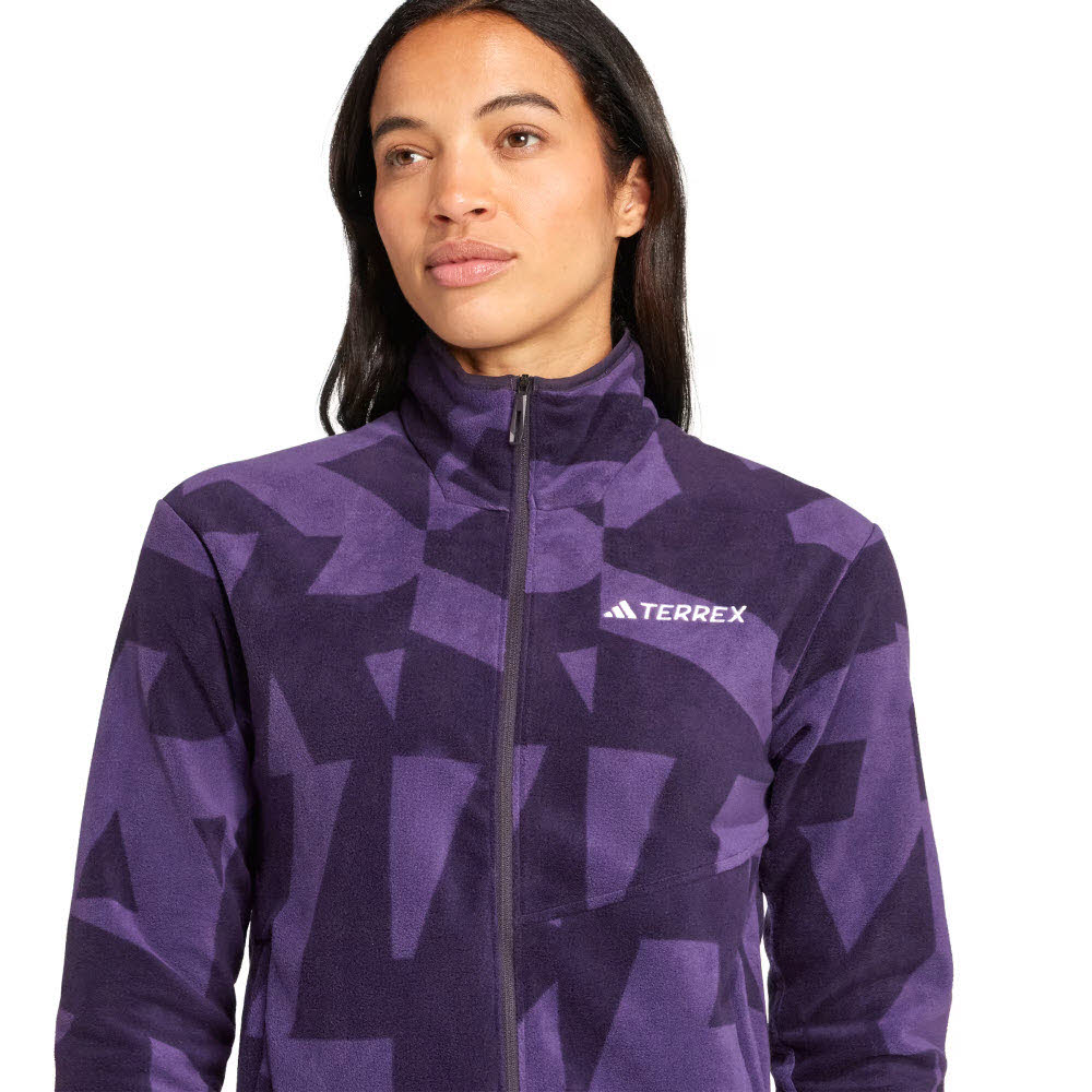 adidas Damen Terrex Fleecejacke