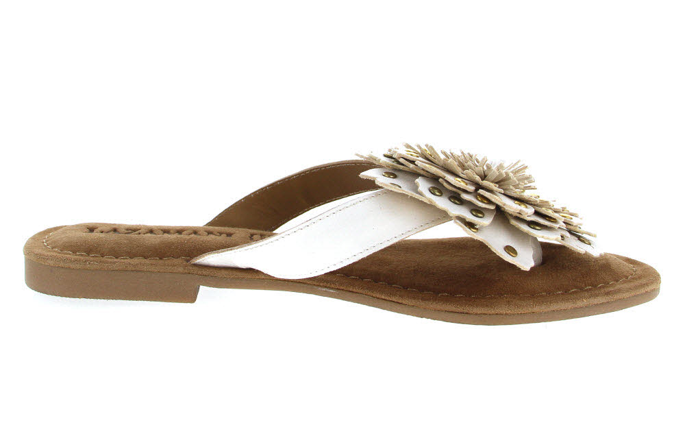 Lazamani Damen Pantolette - Zehentrenner
