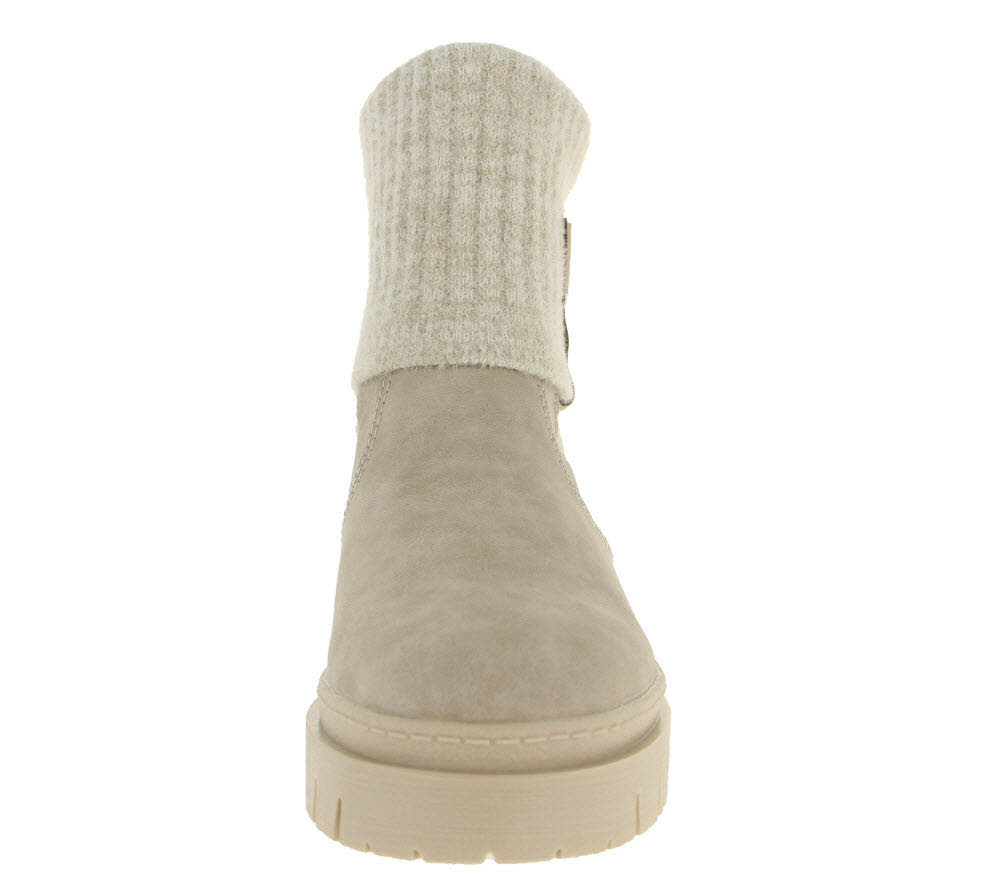 Rieker Damen Stiefel mit Krempelschaft