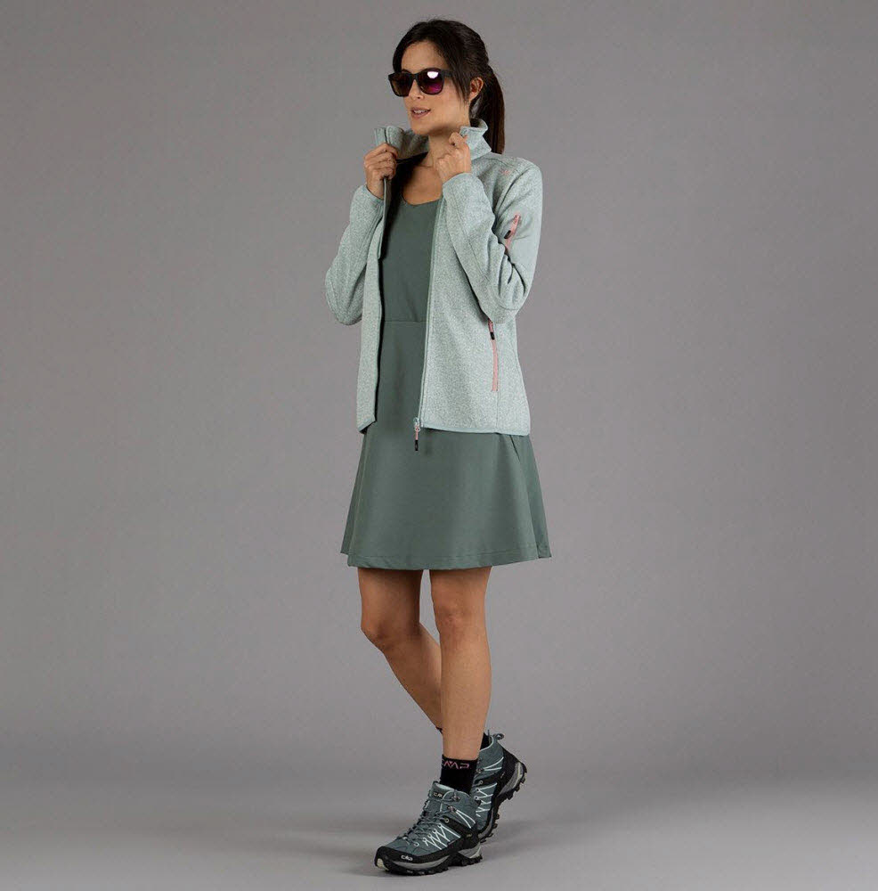 CMP Damen schweres Fleecejacke Knit-Tech