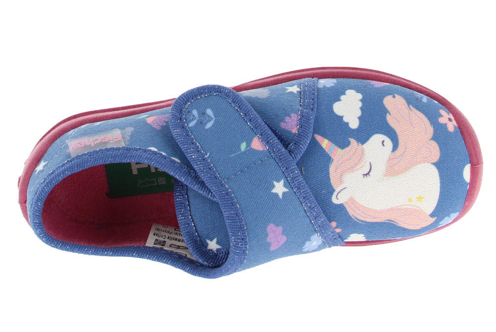 Fischer Kinder Hauschuhe mit Klett