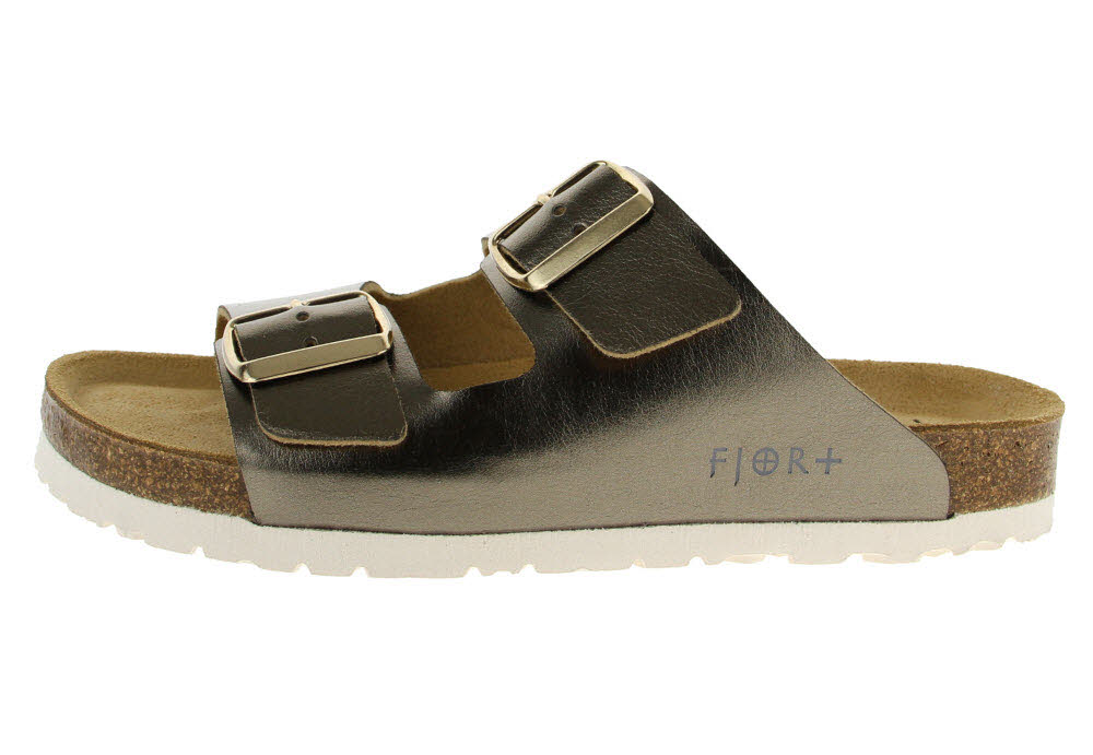 Fjort Damen Pantolette mit Fußbett