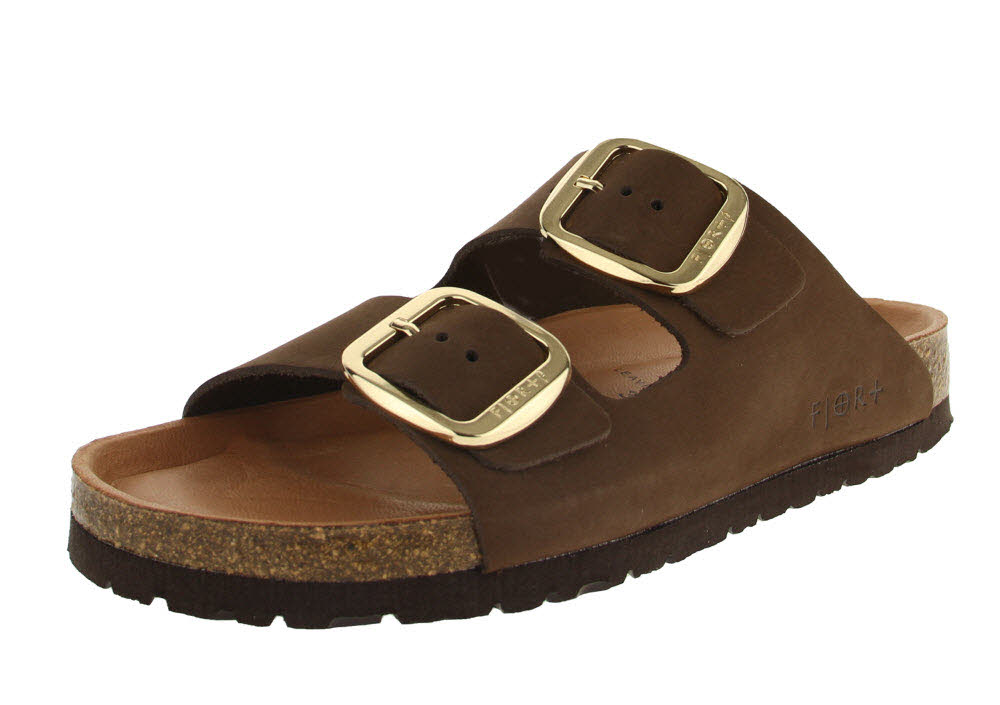 Fjort Damen Pantolette mit Fußbett