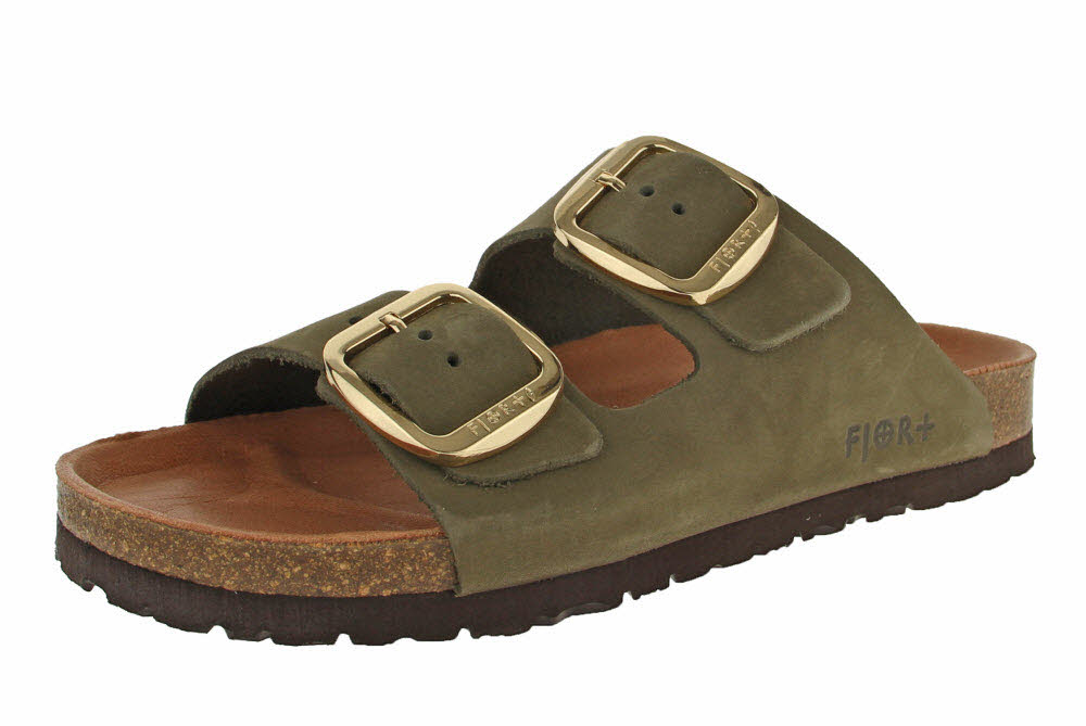 Fjort Damen Pantolette mit Lederfußbett