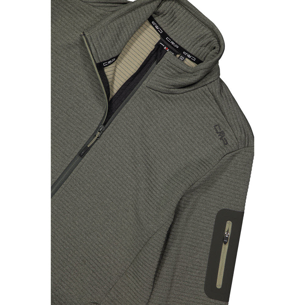 CMP Herren Unlimitech Fleece mit durchge
