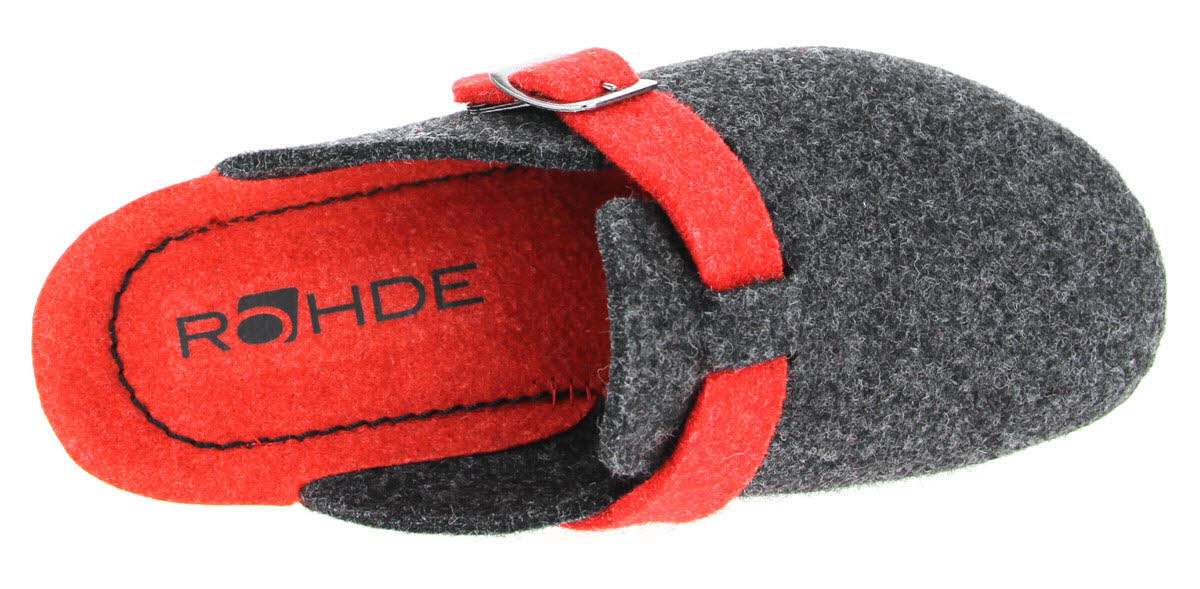 Rohde Damen Softfilz Pantolette