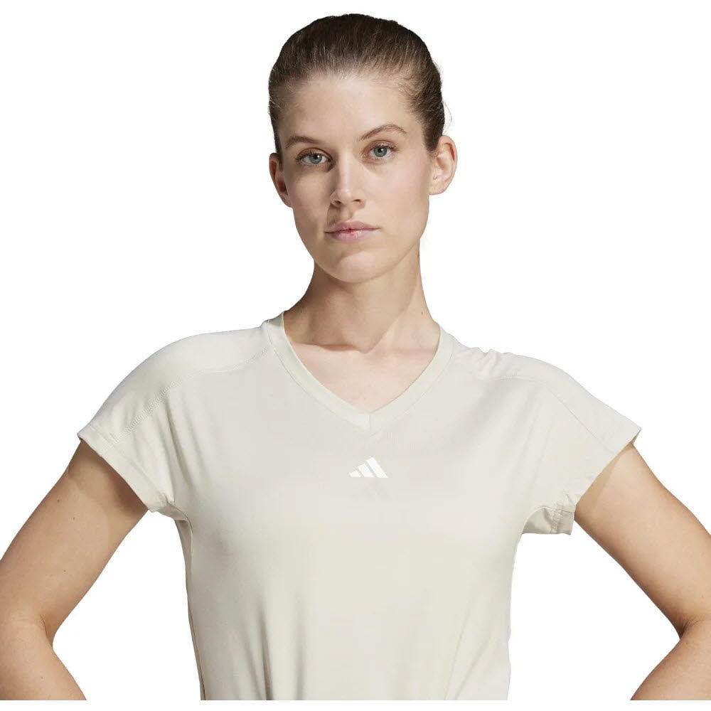adidas Damen V-Neck T-Shirt
