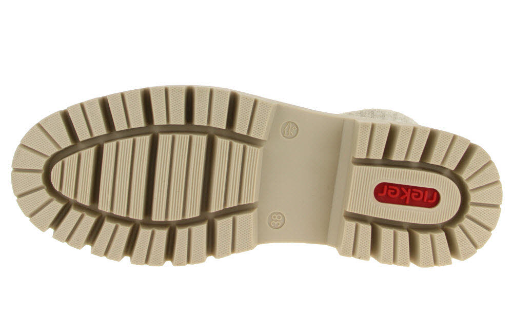 Rieker Damen Stiefel mit Krempelschaft