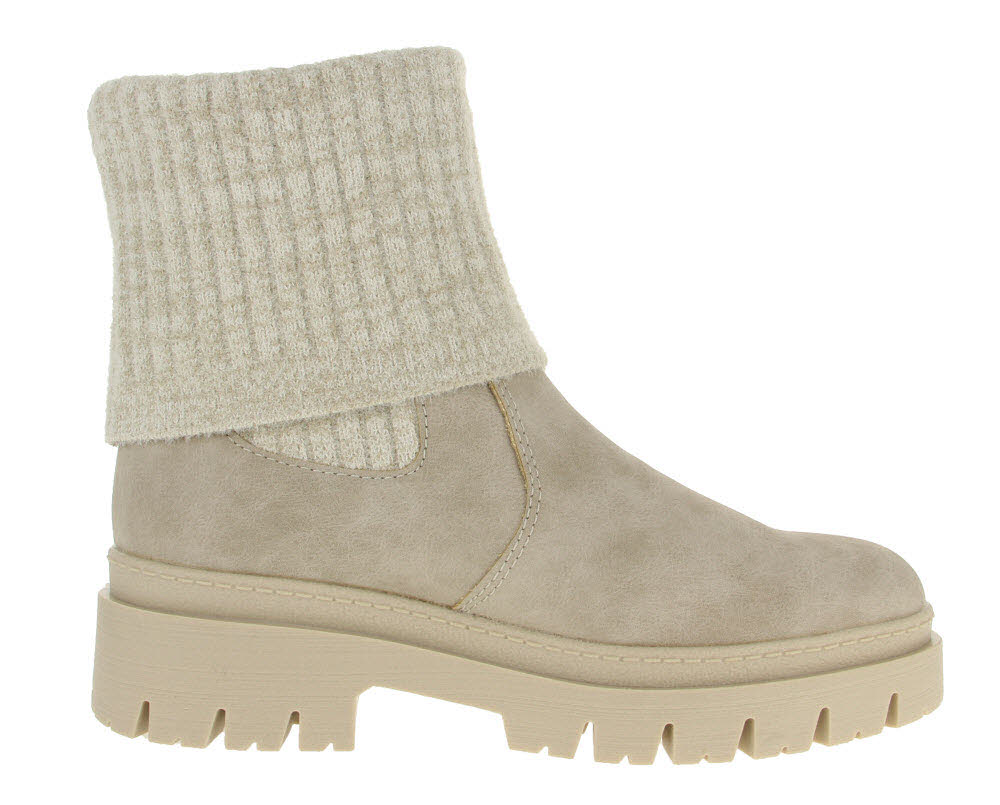 Rieker Damen Stiefel mit Krempelschaft