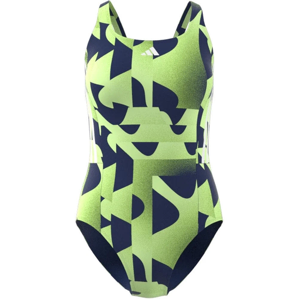 adidas Damen Badeanzug 3-Streifen Graphi