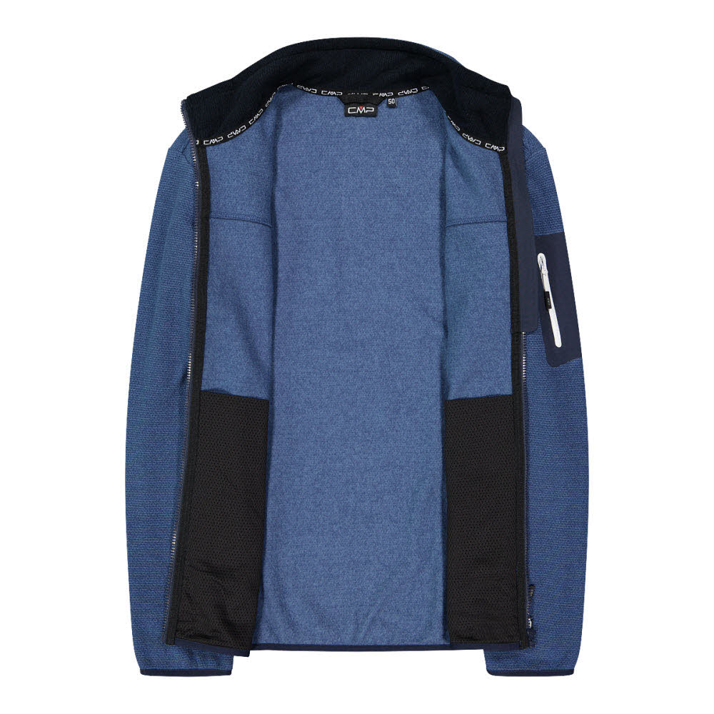 CMP Herren-Fleece Jacquard-Knit-Tech