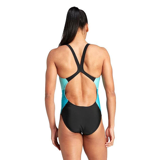 adidas Damen Colorblock Badeanzug