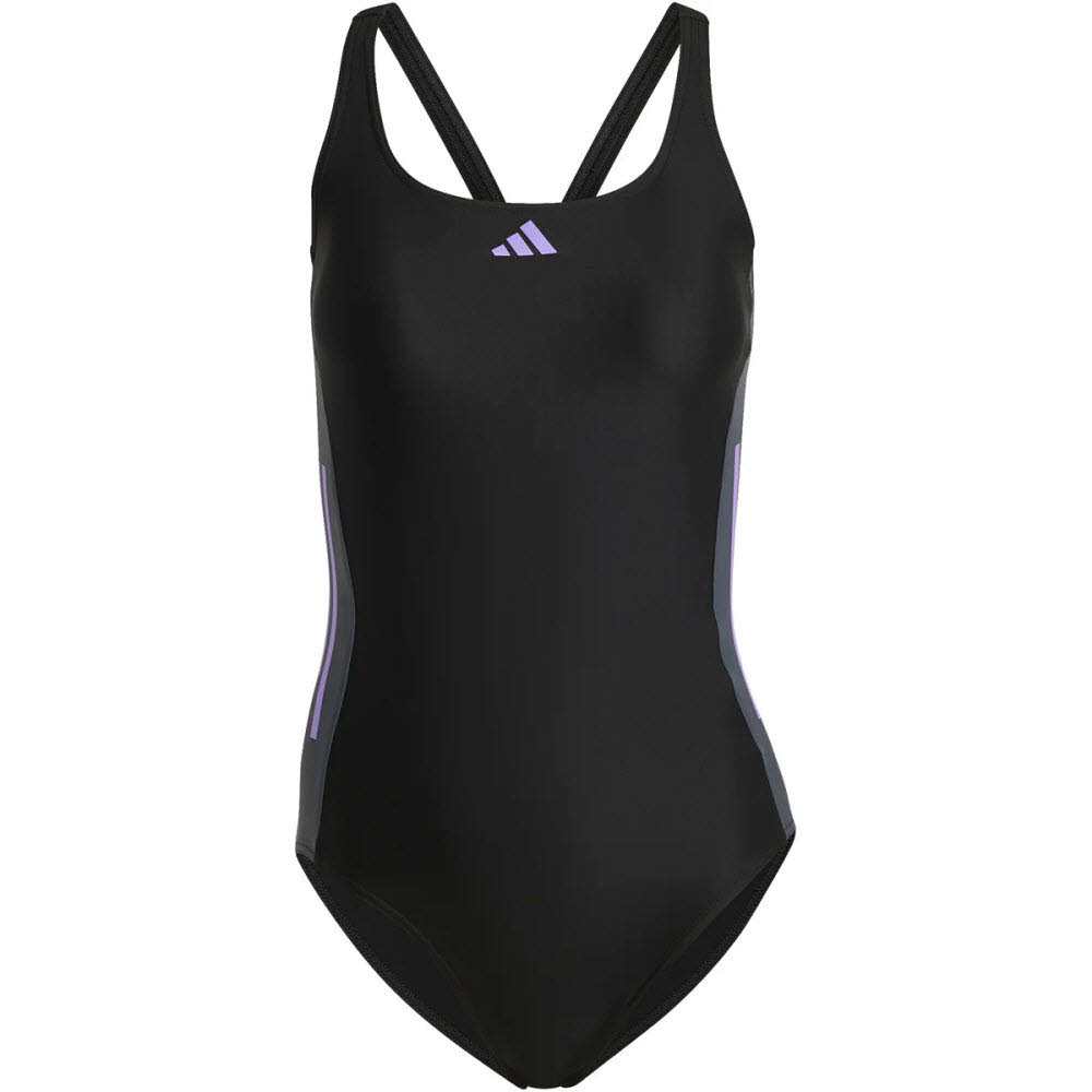 adidas Damen Badeanzug 3-Streifen Colorb