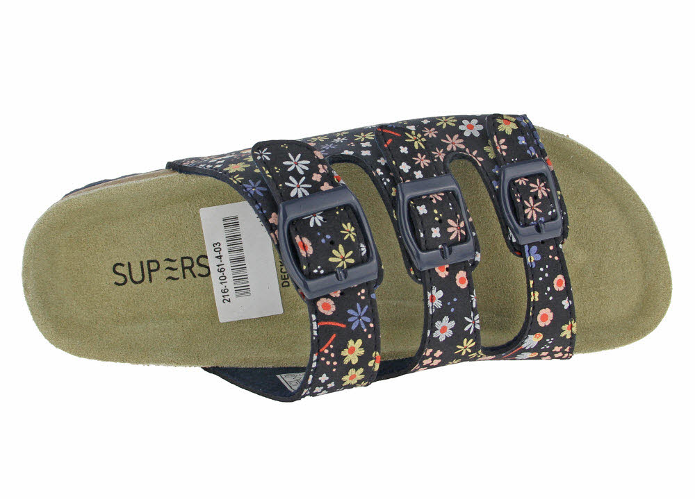 Supersoft Damen Pantolette mit Fußbett