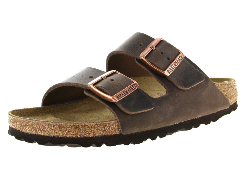 Birkenstock Arizona braun Fettleder